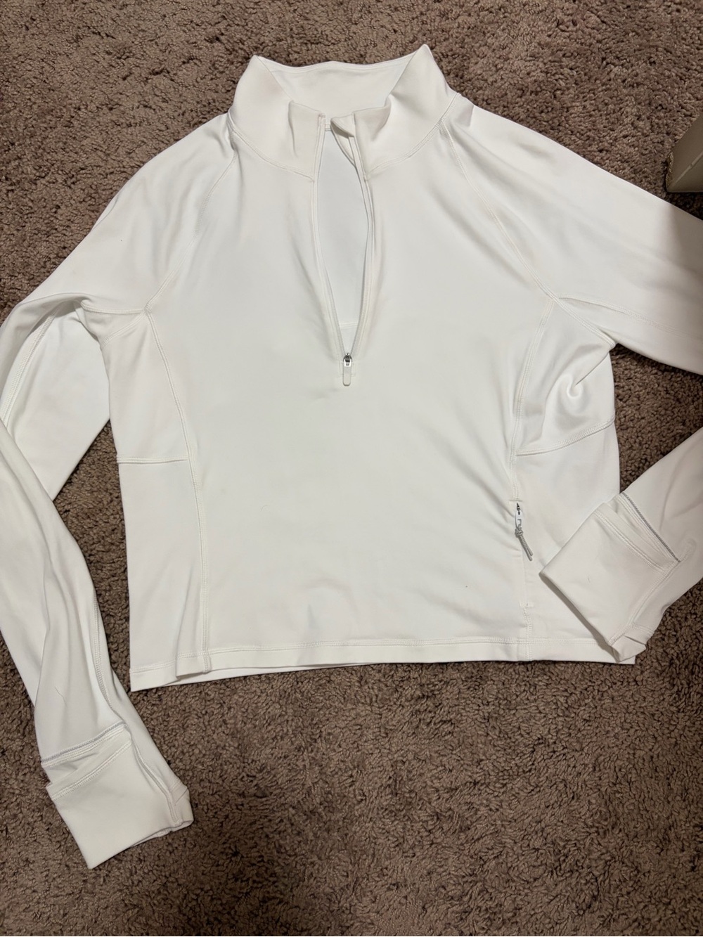 Lululemon Its's Rulu Cropped Half Zip